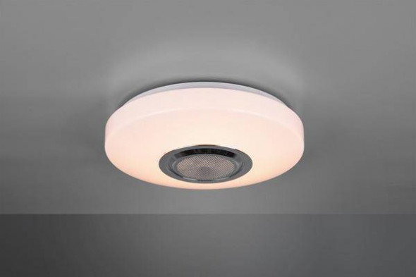 Lampa suftiowa RL MAIA Pilot w zestawie RGBW Głośnik Bluetooth Wbudowany ściemniacz biała nowoczesna Led