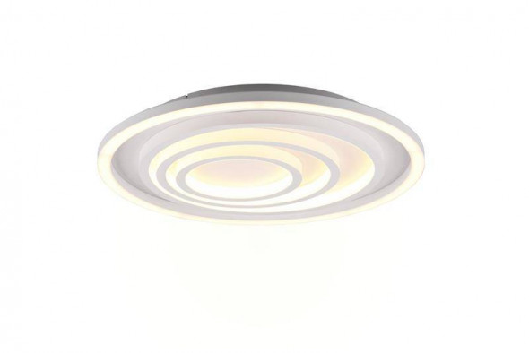 Lampa suftiowa Trio KAGAWA biała pilot w zestawie wbudowany ściemniacz płynna zmiana barwy światła funkcja lampki nocnej nowoczesna Led