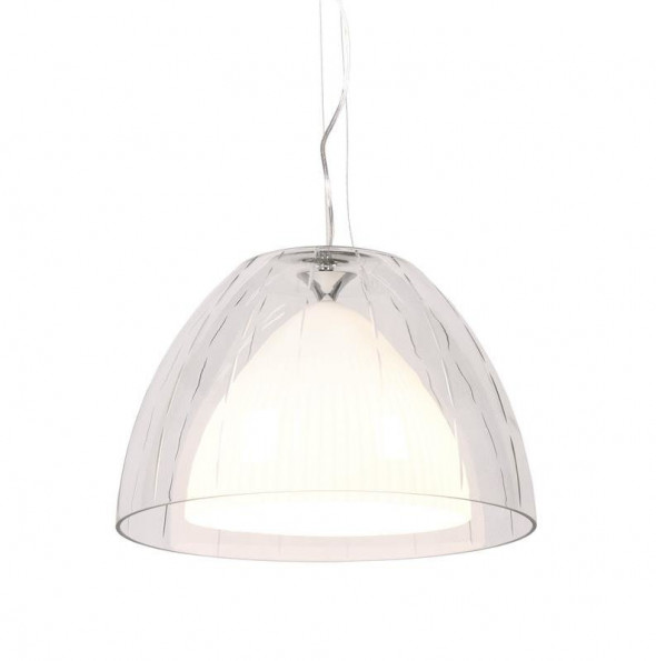 Lumina Deco Arvilla D40 biała lampa wisząca