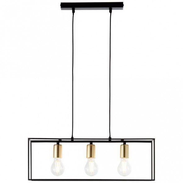 Lampa wisząca Brilliant ARICA czarnamosiądz nowoczesna