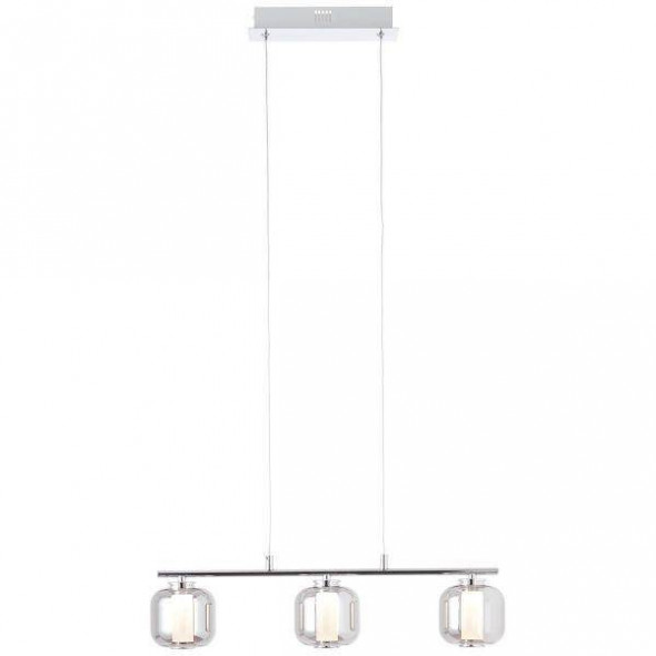 Lampa wisząca Brilliant RAFA chromdymowy nowoczesna Led