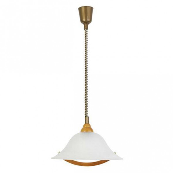 Lampa wisząca Brilliant Torbole biała nowoczesna