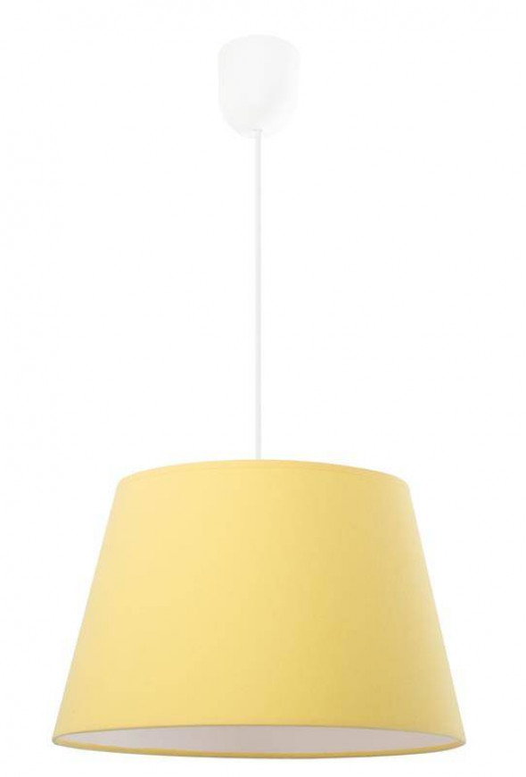 Lampa wisząca Pastel żółta