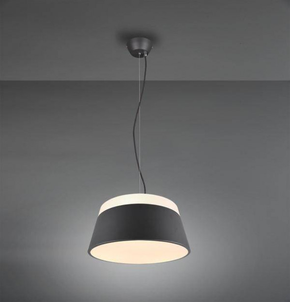 Lampa wisząca Trio BARONESS antracyt nowoczesna