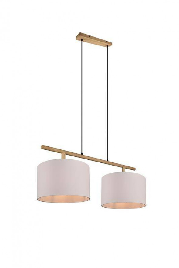 Lampa wisząca Trio KORBA biała nowoczesna