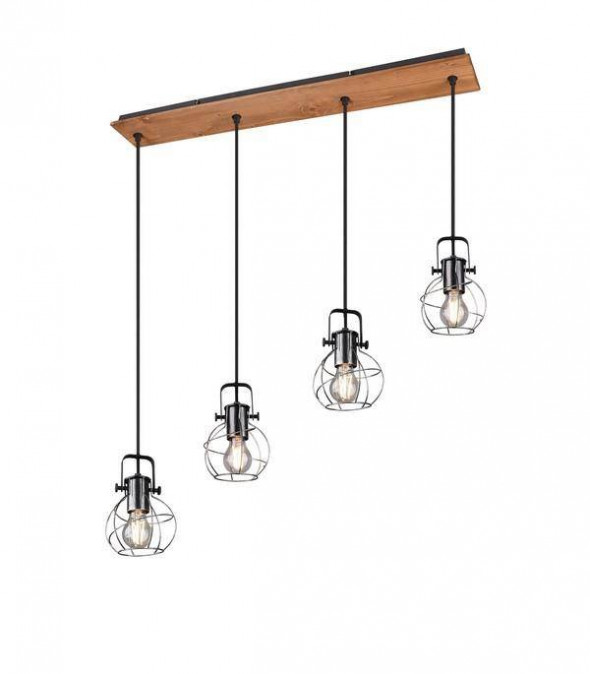 Lampa wisząca Trio MADRAS antyczny srebrny nowoczesna