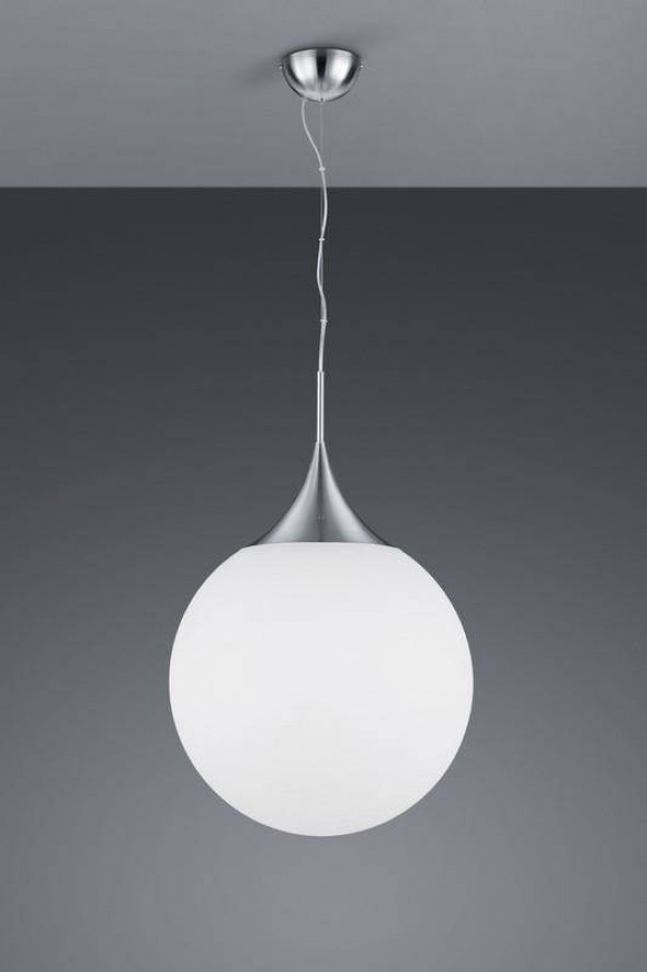 Lampa wisząca Trio MIDAS nikiel matbiała nowoczesna