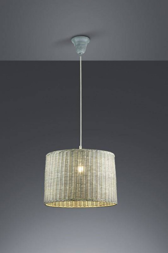 Lampa wisząca Trio ROTIN szara nowoczesna