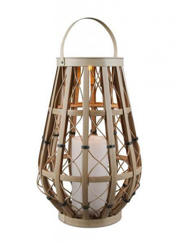 Lampa zewnętrzna RL VINTO Posiada wbudowany czujnik zmierzchu beżowy stojąca