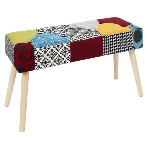 Ławka Paquet Patchwork kolorowa
