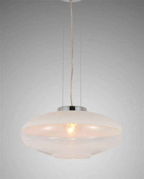 Lumina Deco Raveo D40 nowoczesna biała lampa wisząca