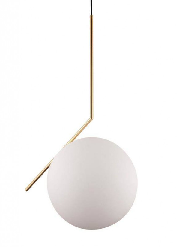 Lumina Deco Sorento D30 nowoczesna mosiężna lampa wisząca