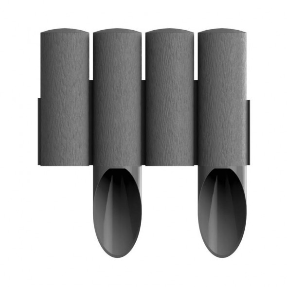 Palisada ogrodowa 4 STANDARD grafitowa 14,5 cm x 2,3 Celefast Hydro grafitowa 14 5 cm x 2 3 m pudełko