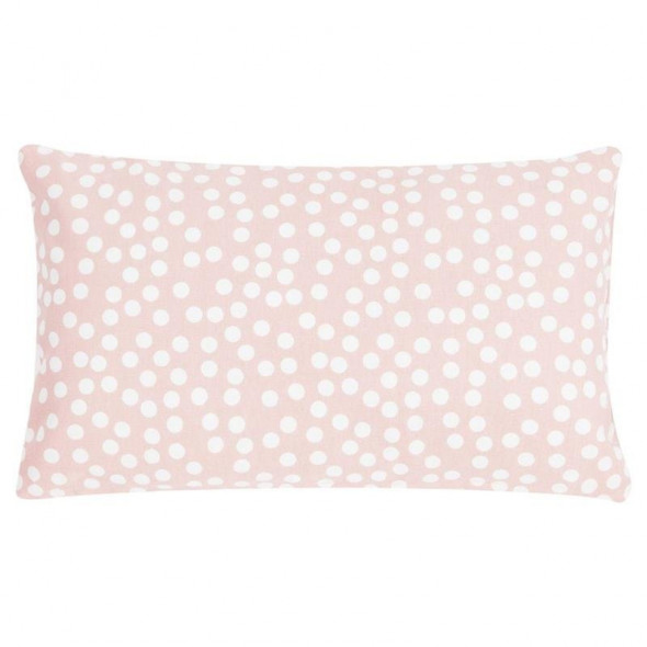 Poduszka Allover Dots 30x50 różowa