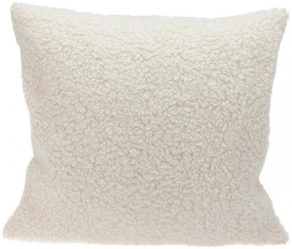 Poduszka Furry Teddy biała