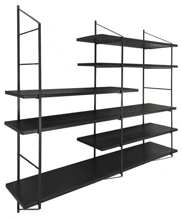 Półka Belfast 3 black