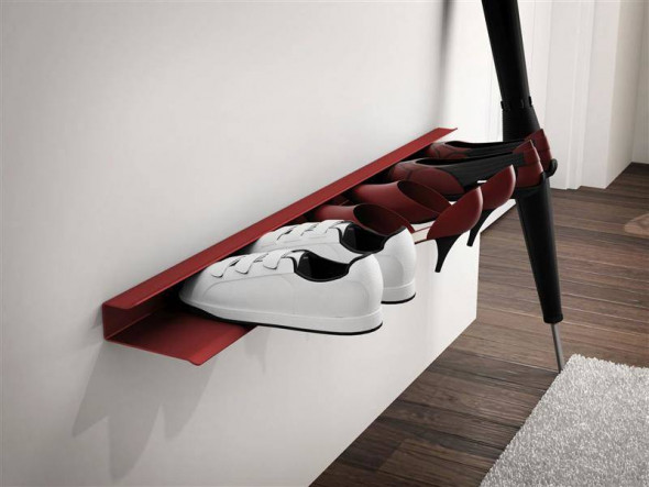 Intesi Boot czerwona półka na buty