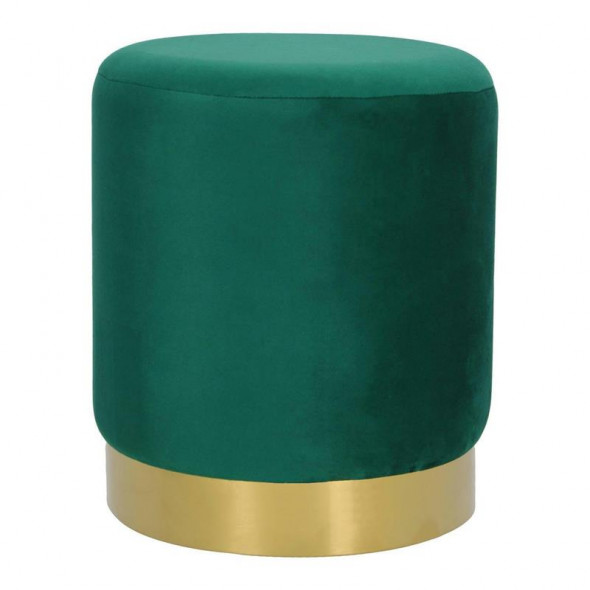 Pufa Souris Velvet L zielona