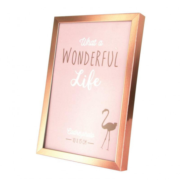 Ramka na zdjęcia 10x15 miedziana