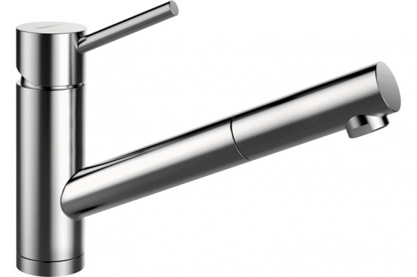 Schock Altos 530.120S Inox bateria kuchenna z wyciąganą wylewką