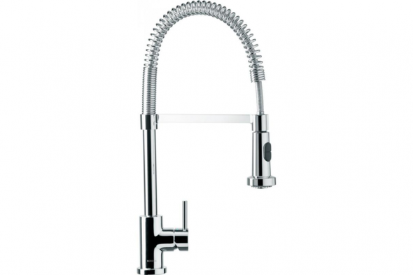 Schock Karpo 593120 Chrom bateria kuchenna z wyciąganą wylewką