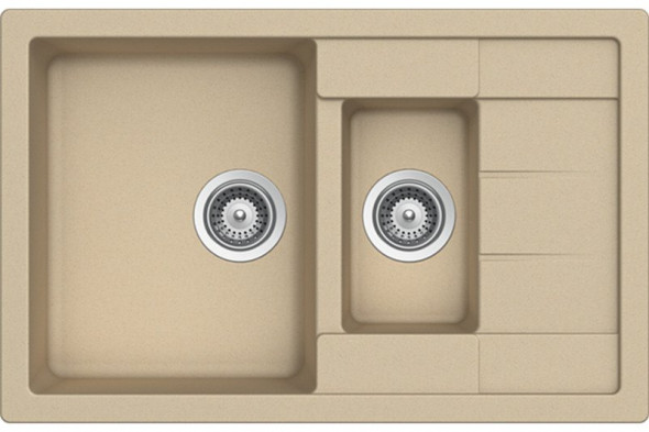 Schock Manhattan D-150S Cristalite+ moonstone zlewozmywak