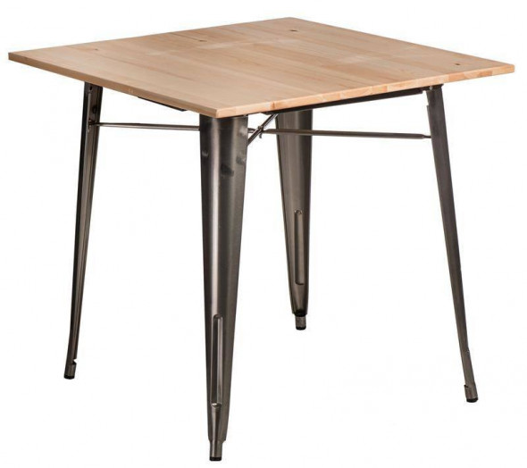 Stół Paris Wood metal sosna naturalna