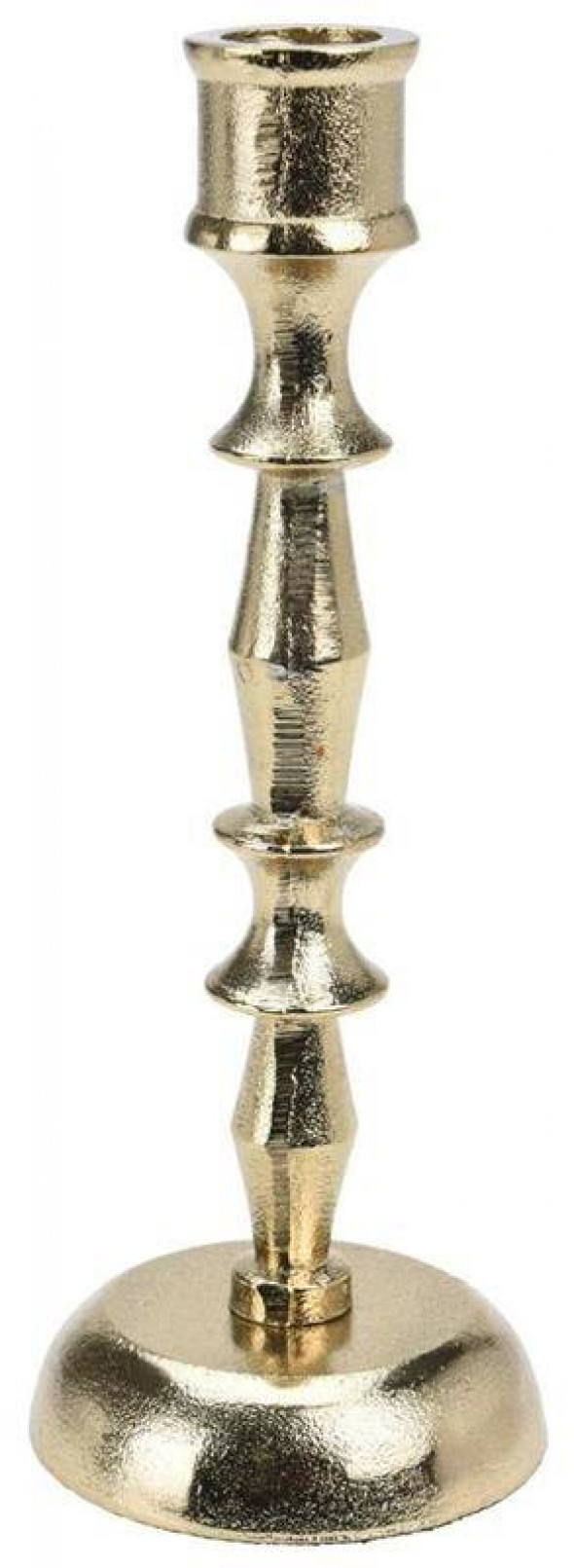 Świecznik Farfa 3 wysoki złoty