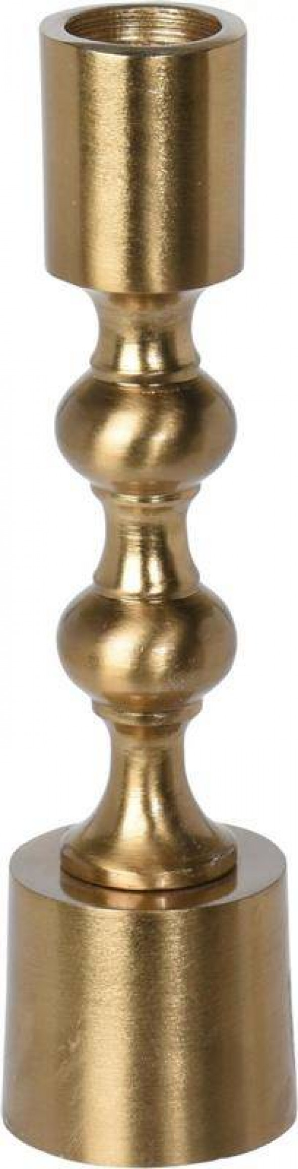 Świecznik Rarfa niski złoty