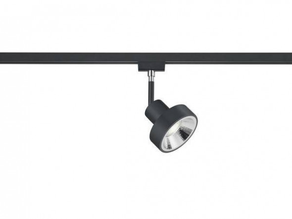 System szynowy Trio DUOLINE czarny mat nowoczesny
