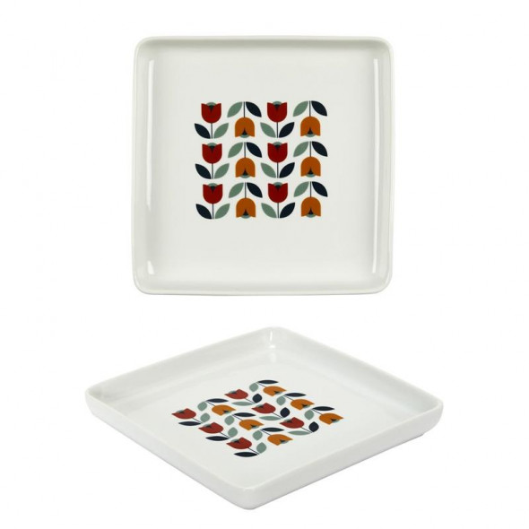 Taca porcelanowa Tulip 18x18 cm
