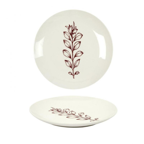 Talerz Ramoscello czerwony kwiat