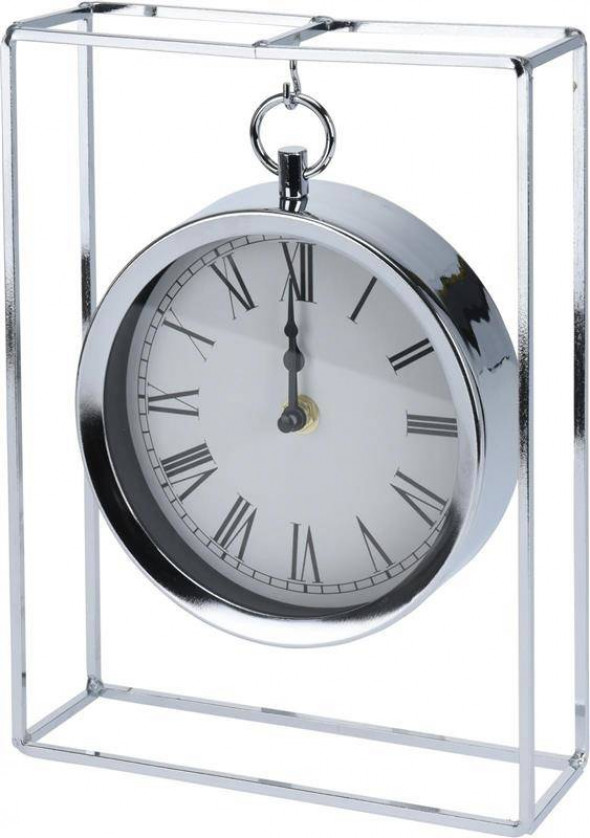 Zegar Intesi Barrera srebrny