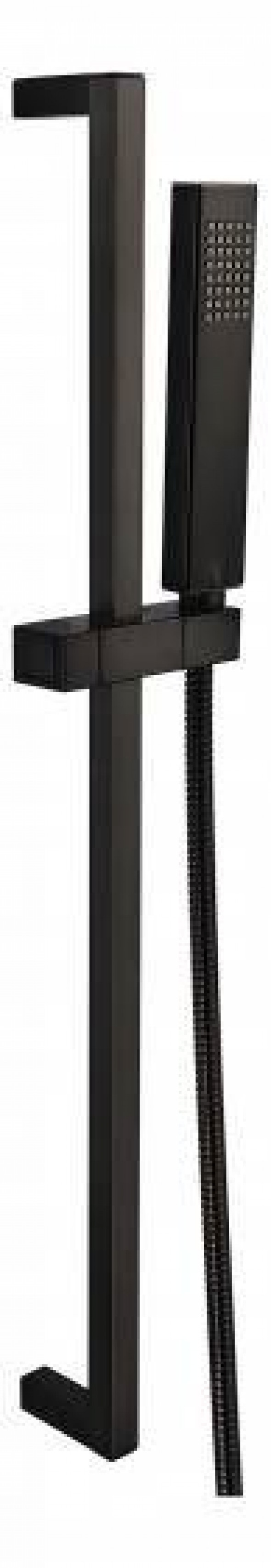 ZESTAW NATRYSKOWY (DRĄŻEK, WĄŻ, WYLEWKA)  DP-150 CZARNY MAT