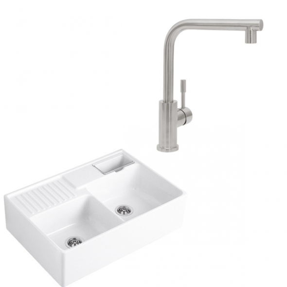 Zestaw Villeroy & Boch Sink Unit + Villeroy & Boch Modern Steel