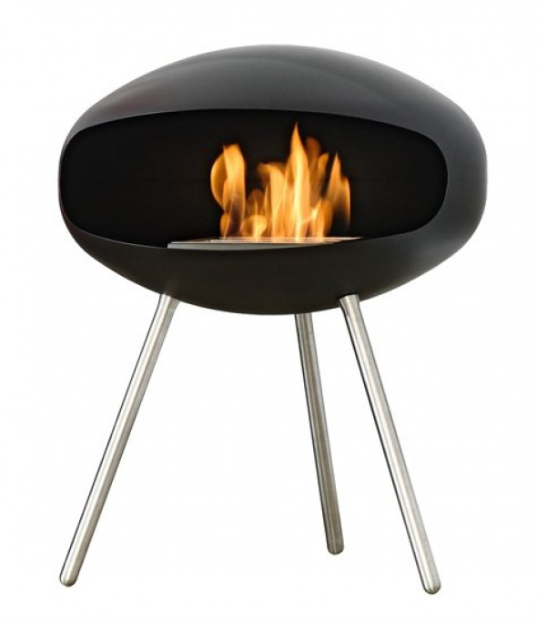 Biokominek Cocoon Terra Black --- OFICJALNY SKLEP Cocoon Fires