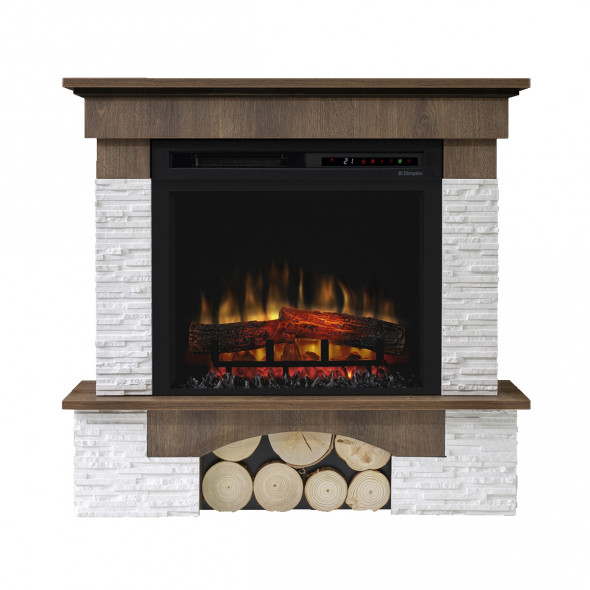 Dimplex kominek elektryczny Porto orzech --- OFICJALNY SKLEP Dimplex