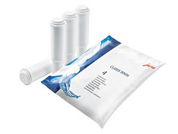 Filtry do wody Claris White 4 szt. Jura (62911) --- OFICJALNY SKLEP Jura