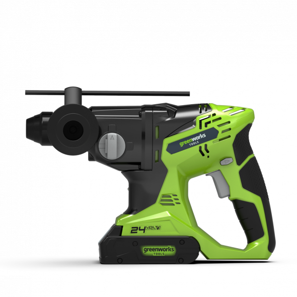 Greenworks 24V Wiertarka udarowa GD24SDS1 (GR3803107)  --- OFICJALNY SKLEP Greenworks Tools