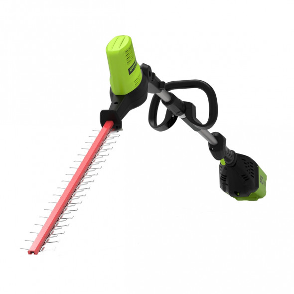Greenworks Akumulatorowe Nożyce do żywopłotu na wysięgniku 51 cm GD60PHT 60V (GR 2300107) --- OFICJALNY SKLEP Greenworks Tools