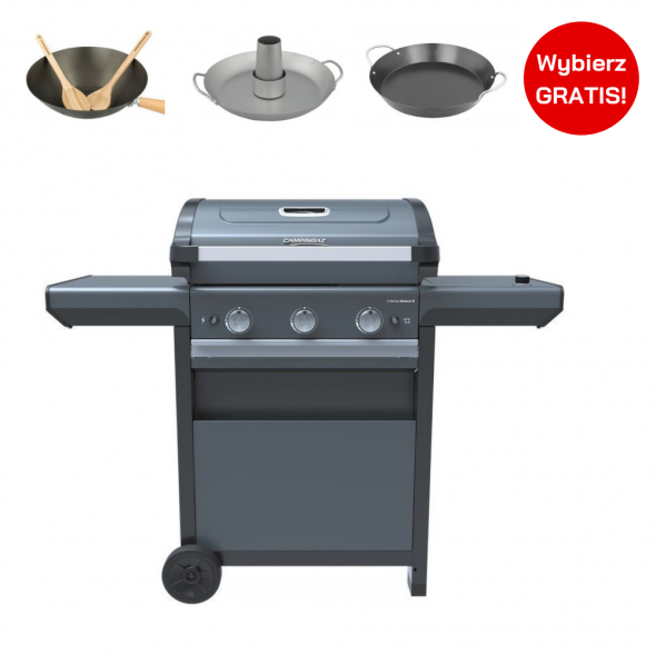 Grill Gazowy Campingaz Select Seria 3 S ⭐️ GRATIS – odbierz jedno z akcesoriów! --- OFICJALNY SKLEP Campingaz