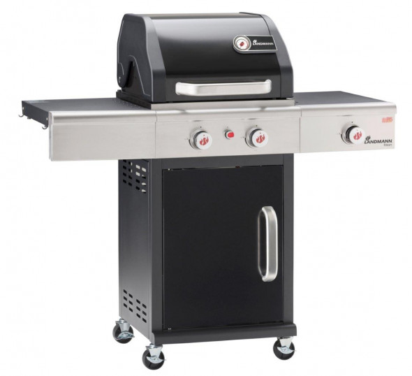 Grill gazowy Landmann Triton maxX PTS 2.1 czarny z palnikiem na podczerwień (12915) --- OFICJALNY SKLEP Landmann