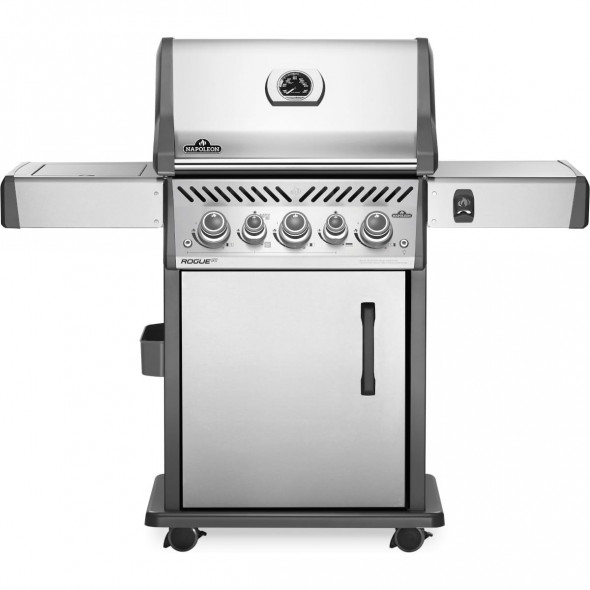 Grill gazowy Napoleon Rogue SE 425 z palnikiem bocznym, stainless steel --- OFICJALNY SKLEP Napoleon