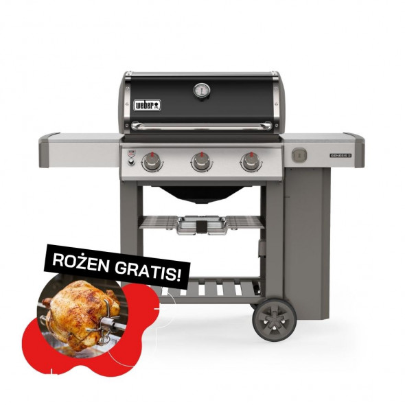 Grill gazowy Weber Genesis II E-310 GBS (61011133) ⭐️ GRATIS! Rożen do grilla --- CERTYFIKOWANY PARTNER Weber WORLD