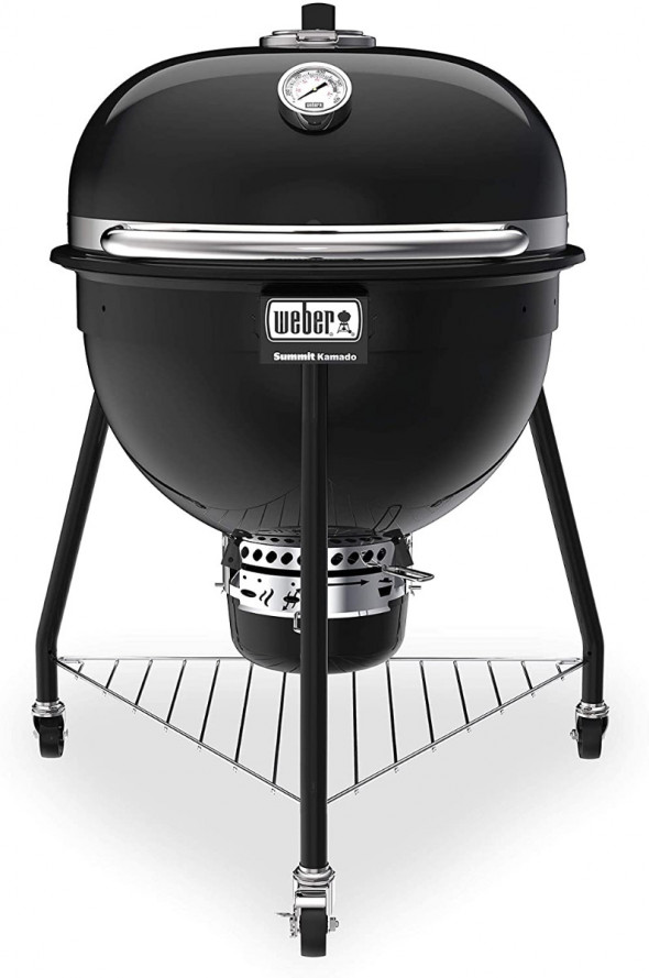 Grill węglowy Weber Summit Kamado E6, 61 cm, Czarny (18201033) --- CERTYFIKOWANY PARTNER Weber WORLD