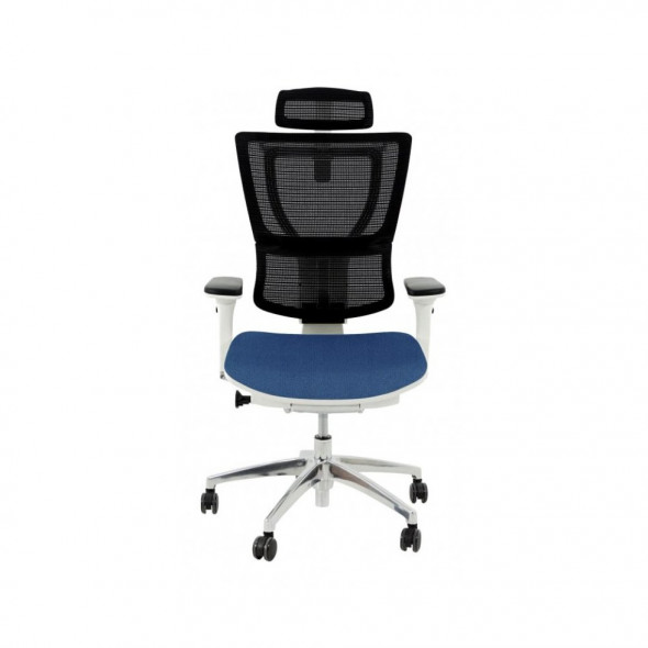 Grospol Fotel biurowy Ioo W B Color Tkanina Cura - 8 kolorów --- OFICJALNY SKLEP Grospol