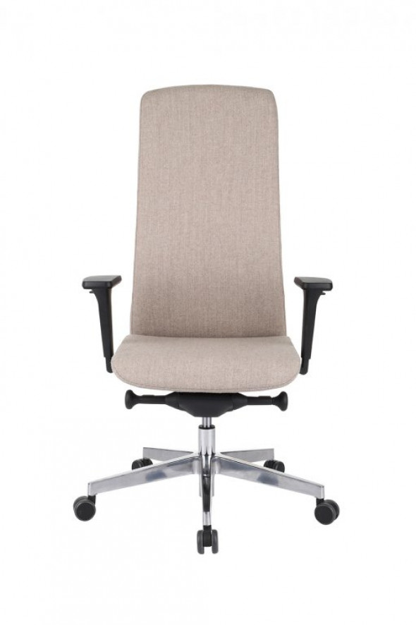 Grospol Krzesło biurowe Fotel Smart B chrome tkanina Fame - 8 kolorów --- OFICJALNY SKLEP Grospol