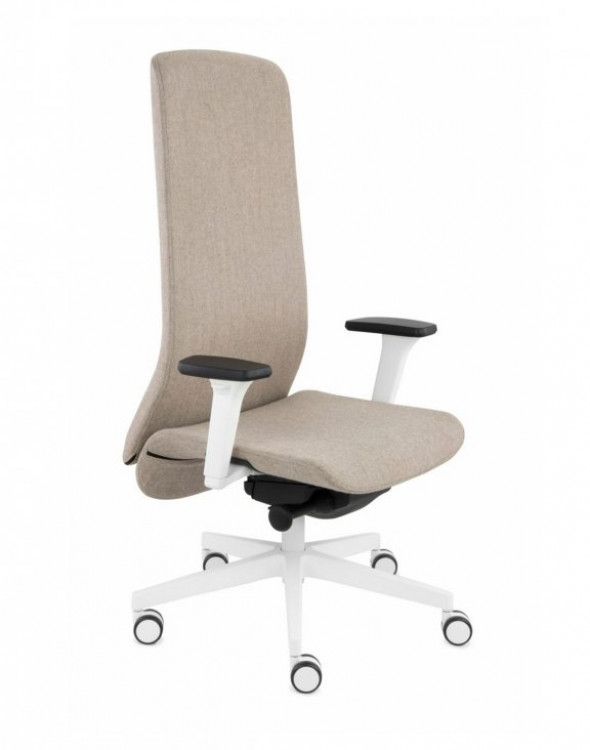 Grospol Krzesło biurowe Fotel Smart W chrome tkanina Medley - 12 kolorów --- OFICJALNY SKLEP Grospol