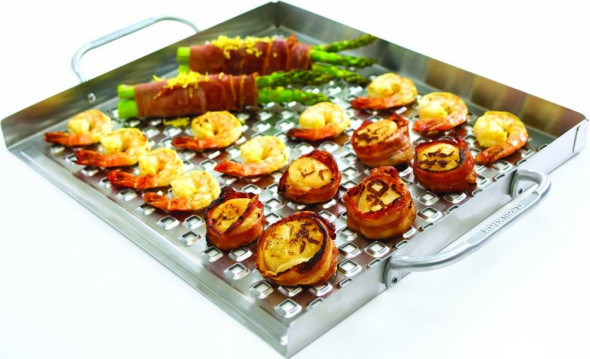 Premium Broil King: Stalowa brytfanna perforowana (69712) --- OFICJALNY SKLEP Broil King