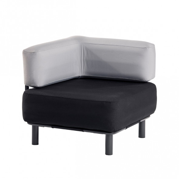 Siedzisko modułowe ONE BAR Element 1 czarny / szary --- OFICJALNY SKLEP ONE BAR